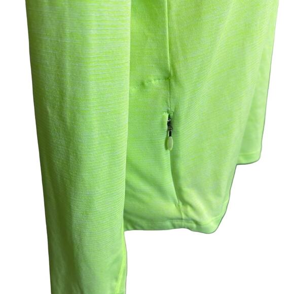 Under Armour Heatgear Run Running Top Hooded Hoodie Thumb Holes Size Large - Picture 4 of 7